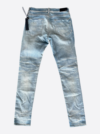 Amiri Clay Indigo & Black Patch MX1 Jeans