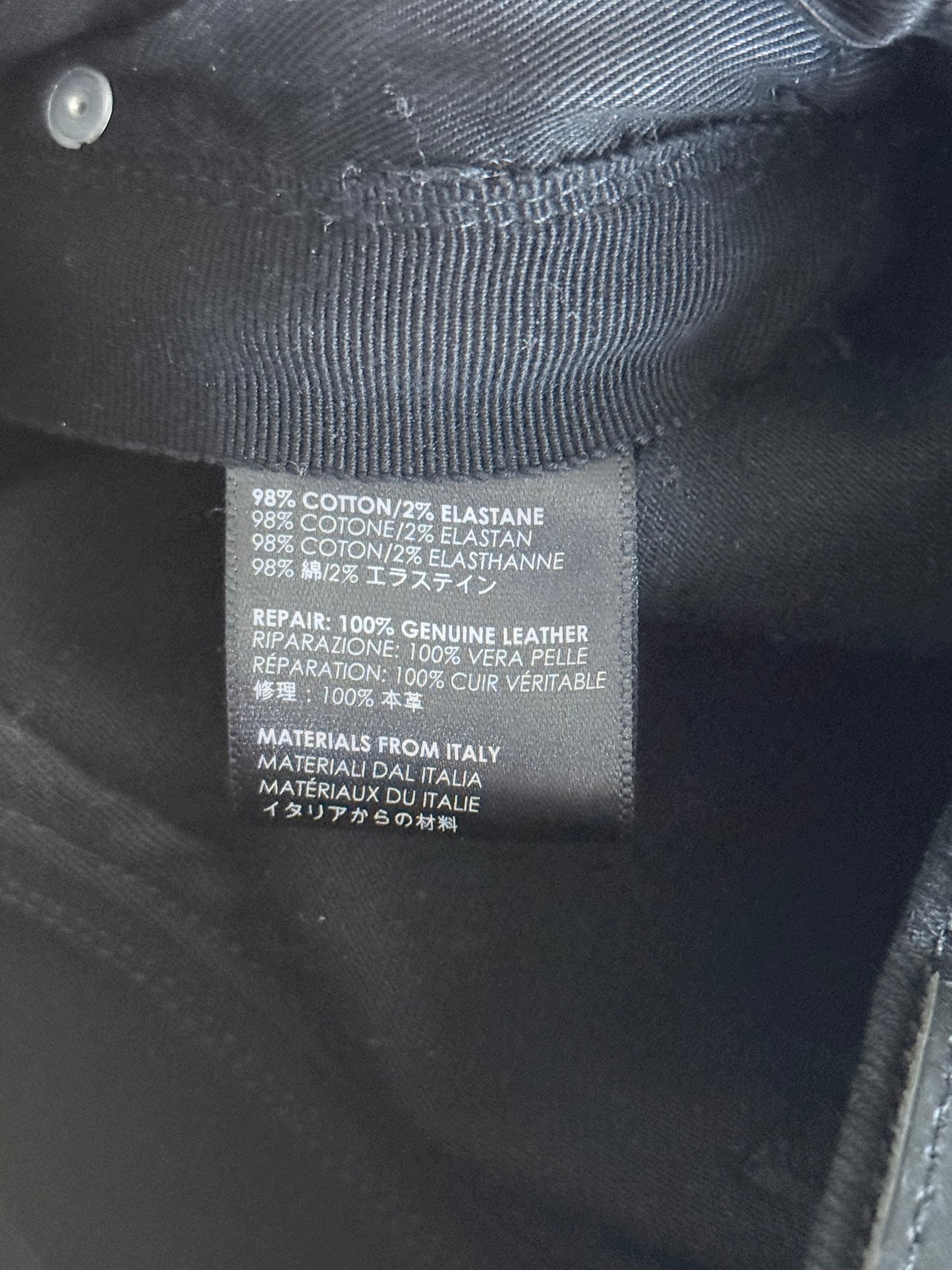 Amiri Black Patch MX1 Jeans
