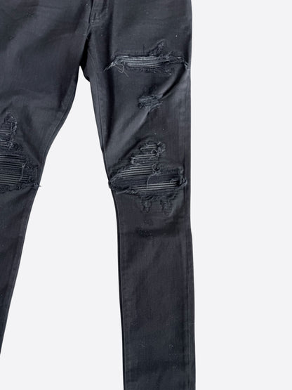 Amiri Black Patch MX1 Jeans