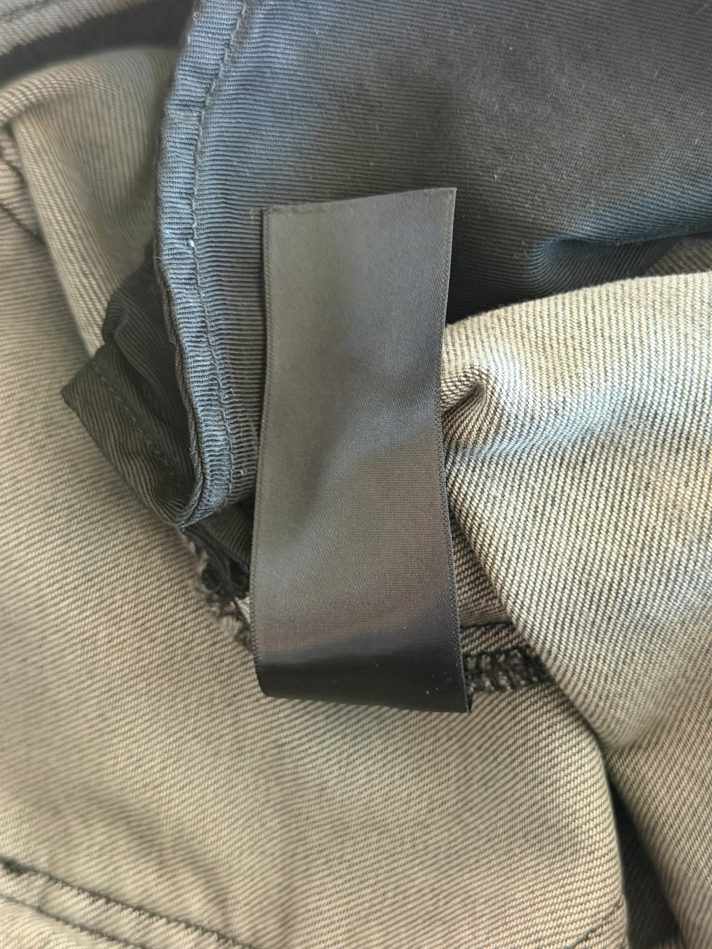 Amiri Storm Grey & Black Patch MX1 Jeans