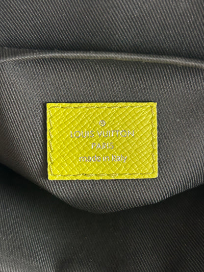 Louis Vuitton Yellow Taigarama Monogram Outdoor Messenger Bag
