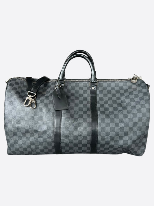 Louis Vuitton Damier Graphite Keepall 55