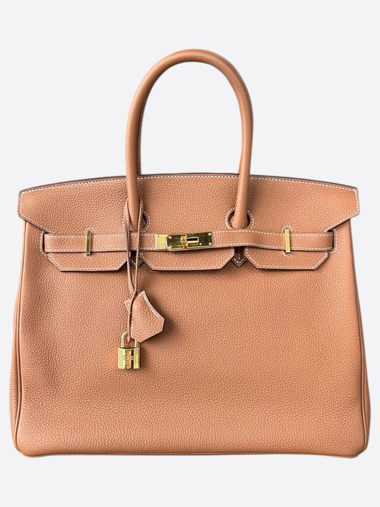 Hermes Brown Togo Birkin 35