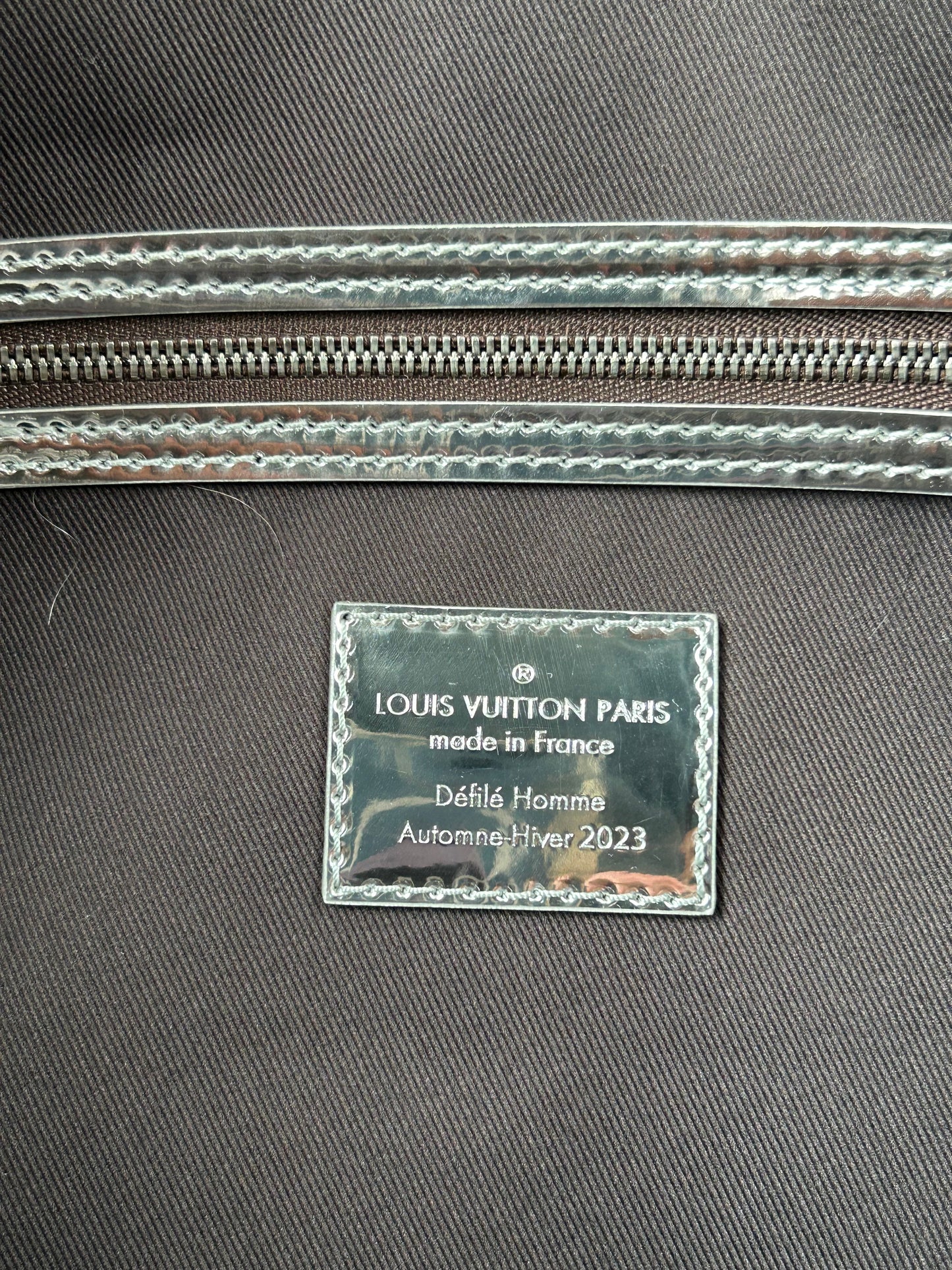 Louis Vuitton Brown Monogram Nebula Keepall 50