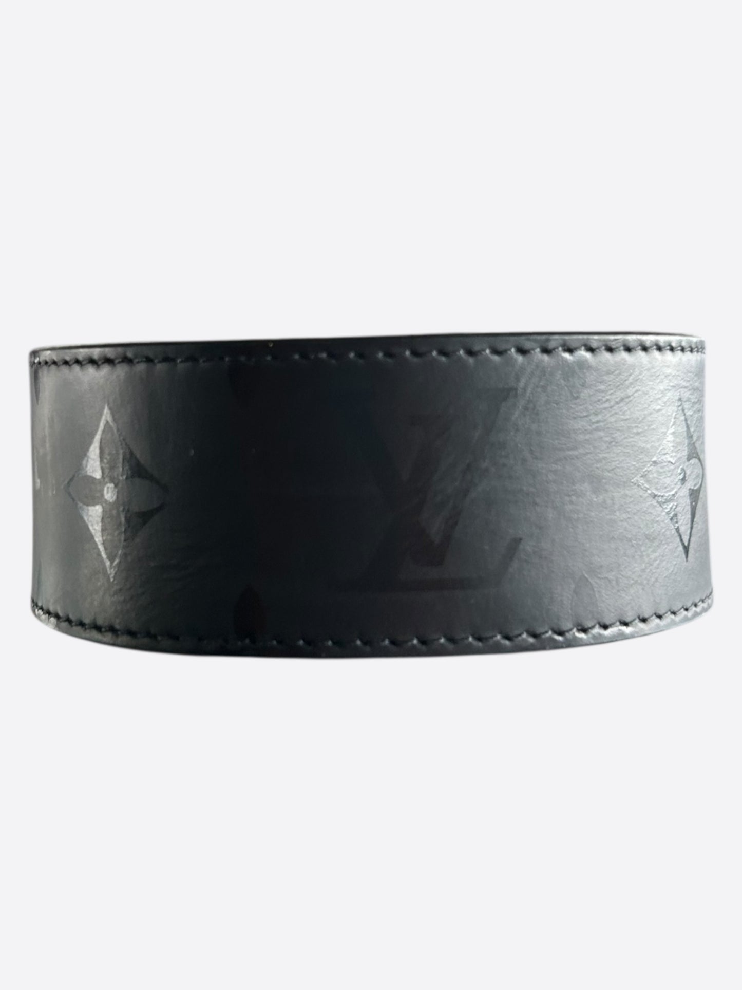 Louis Vuitton Black & Brown Monogram Reversible Belt