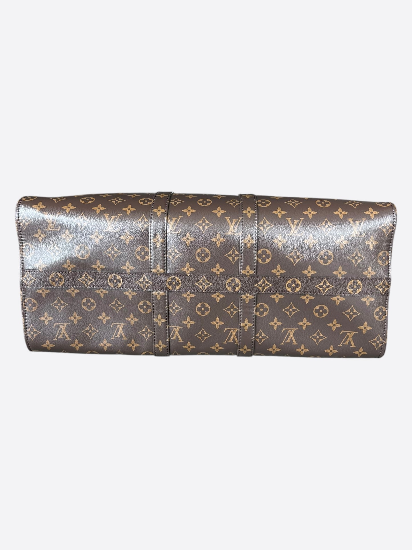 Louis Vuitton Brown Monogram Nebula Keepall 50