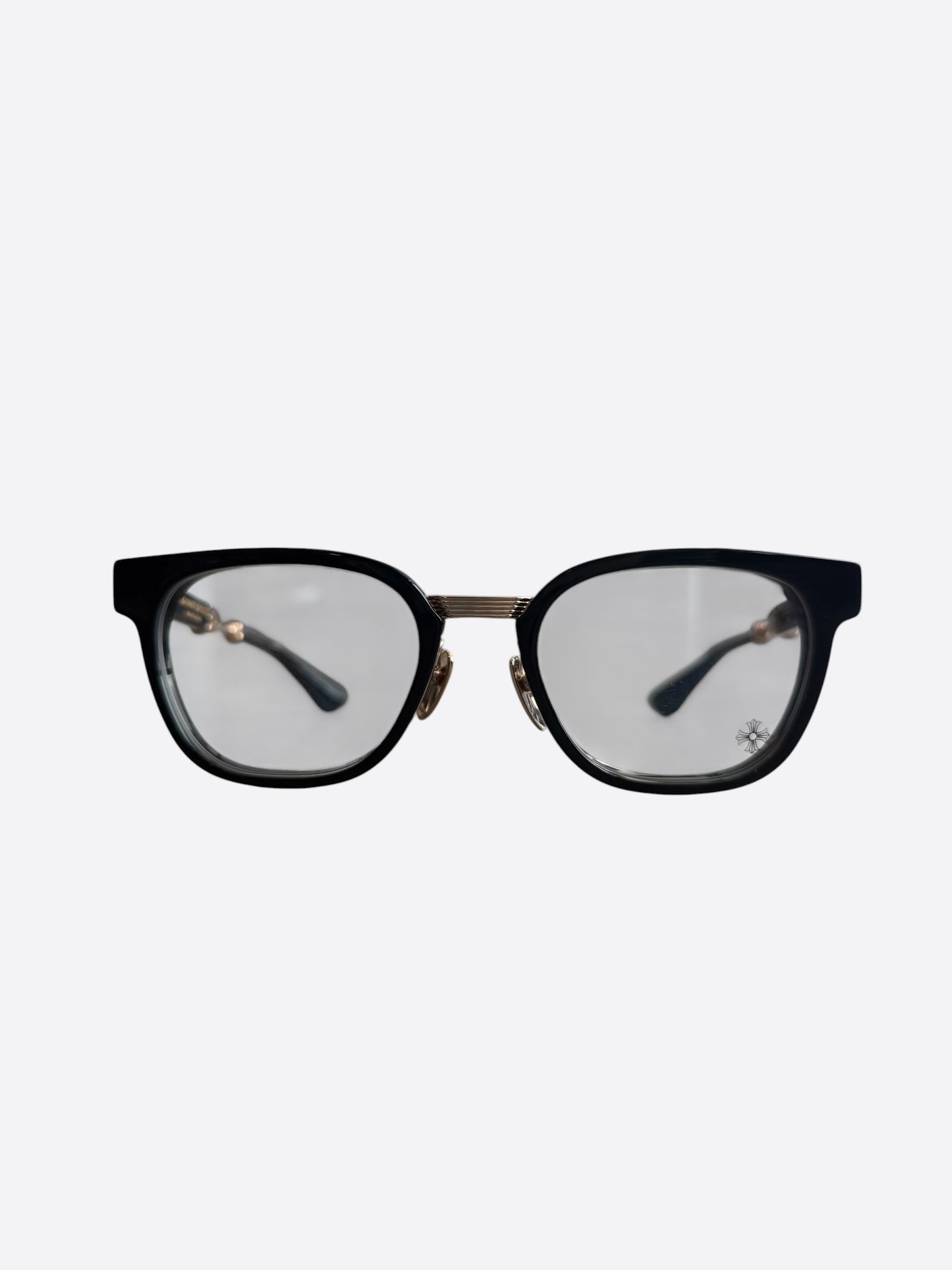 Chrome Hearts Black & Gold Duck Butter Glasses