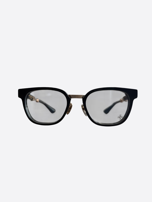 Chrome Hearts Black & Gold Duck Butter Glasses