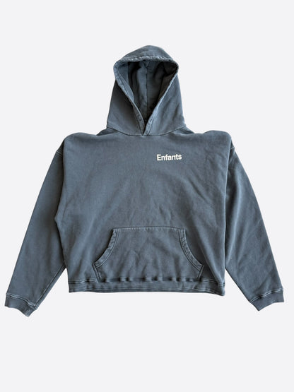 Enfants Riches Deprimes Faded Black & White Turned On World Hoodie