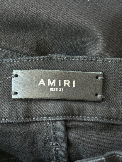 Amiri Black & Hawaiian Patch MX1 Jeans