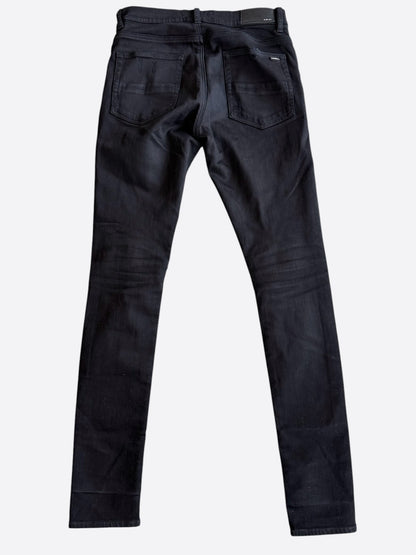 Amiri Black & Hawaiian Patch MX1 Jeans