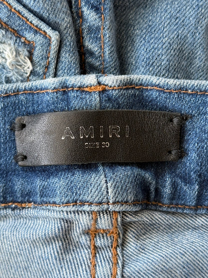 Amiri Classic Indigo White Patch Jeans