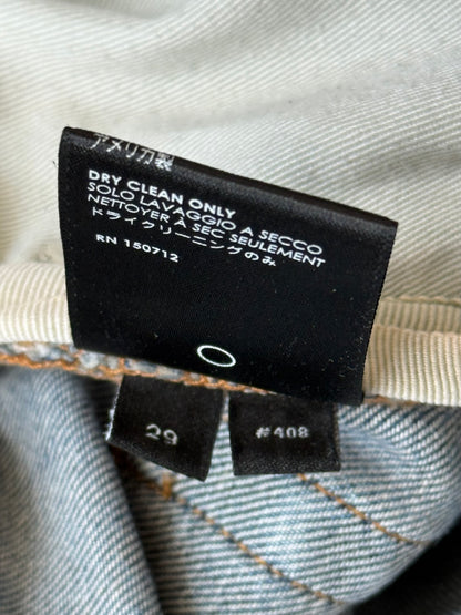 Amiri Indigo & Tiger Patch MX1 Jeans