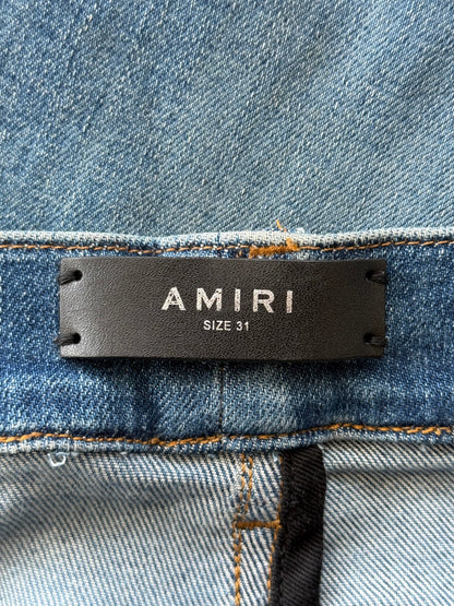 Amiri Indigo & Blue Patch MX1 Jeans