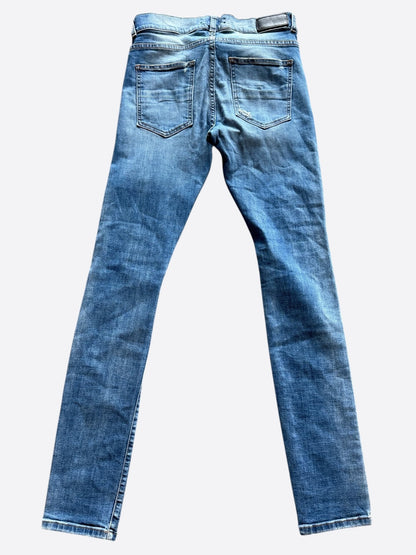 Amiri Classic Indigo White Patch Jeans