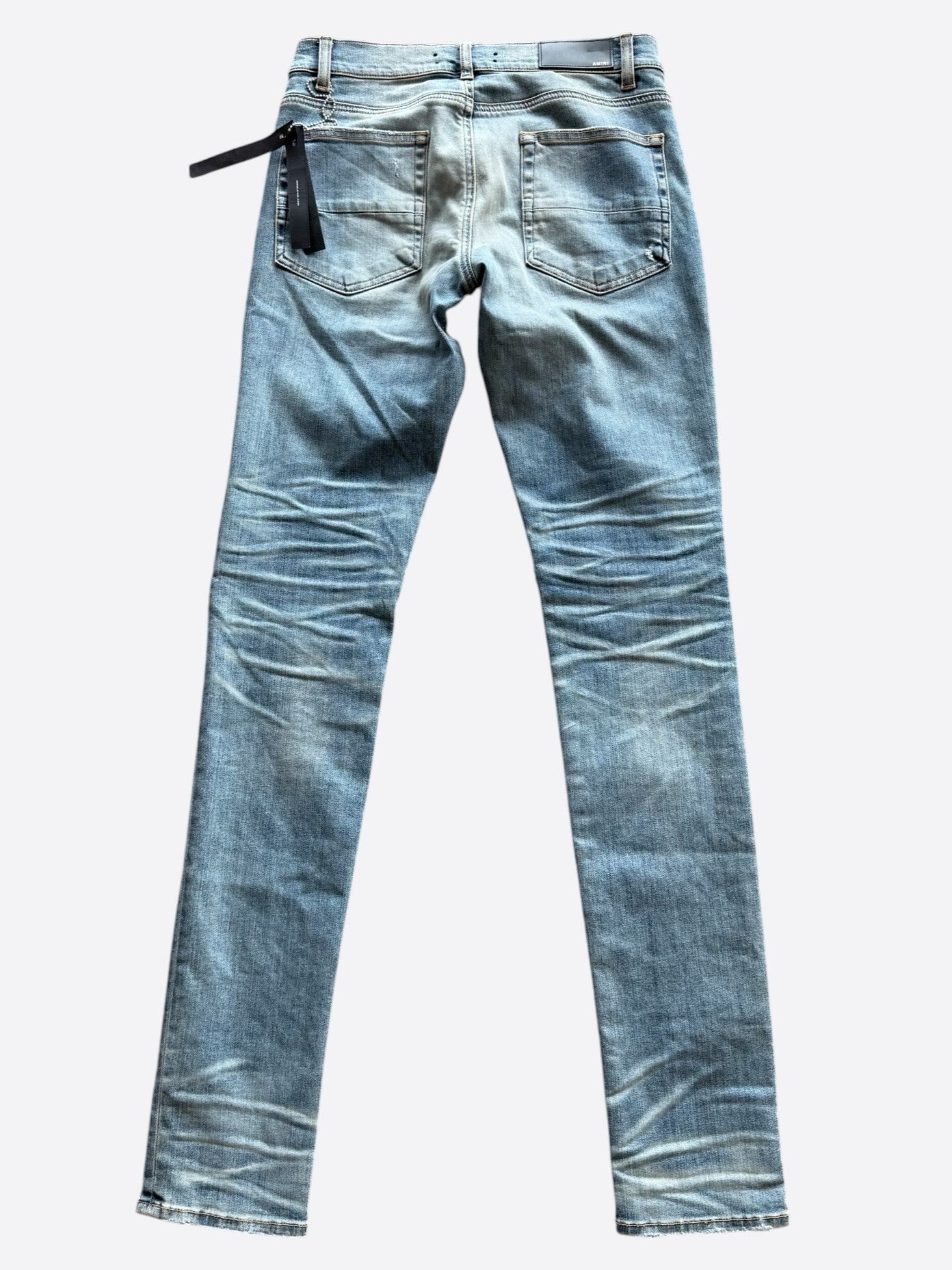 Amiri Clay Indigo & Black Patch MX1 Jeans