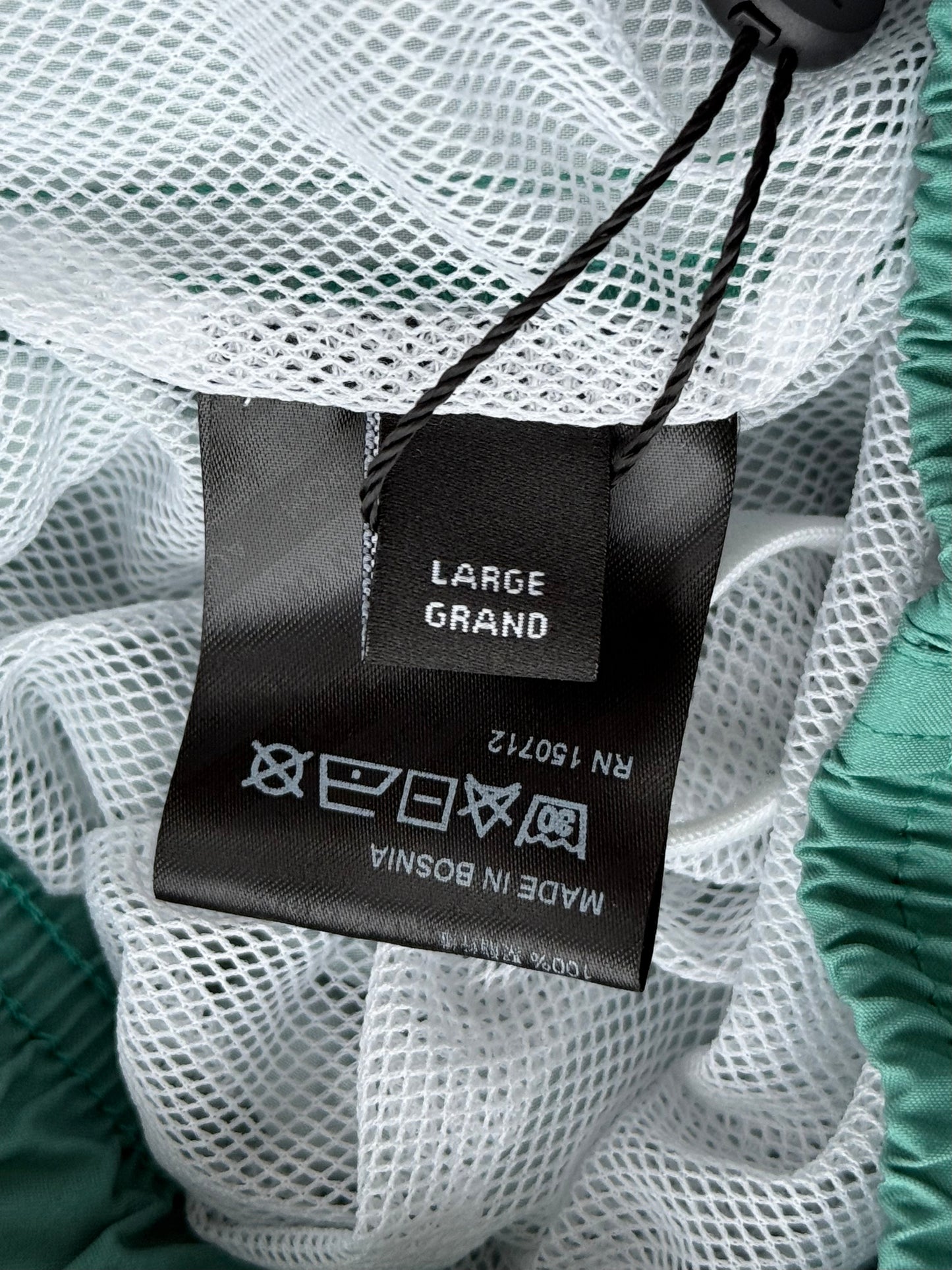 Amiri Sea Blue Wave Logo Swimshorts