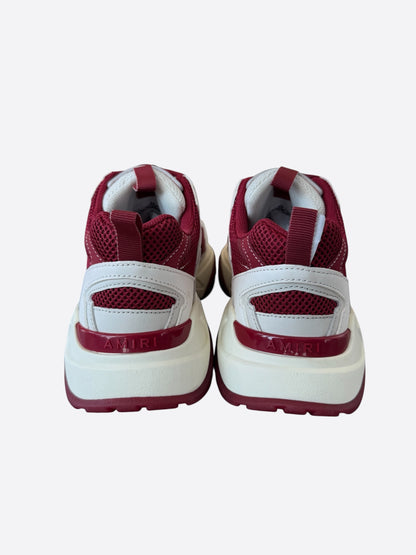 Amiri White & Red Bones Runners
