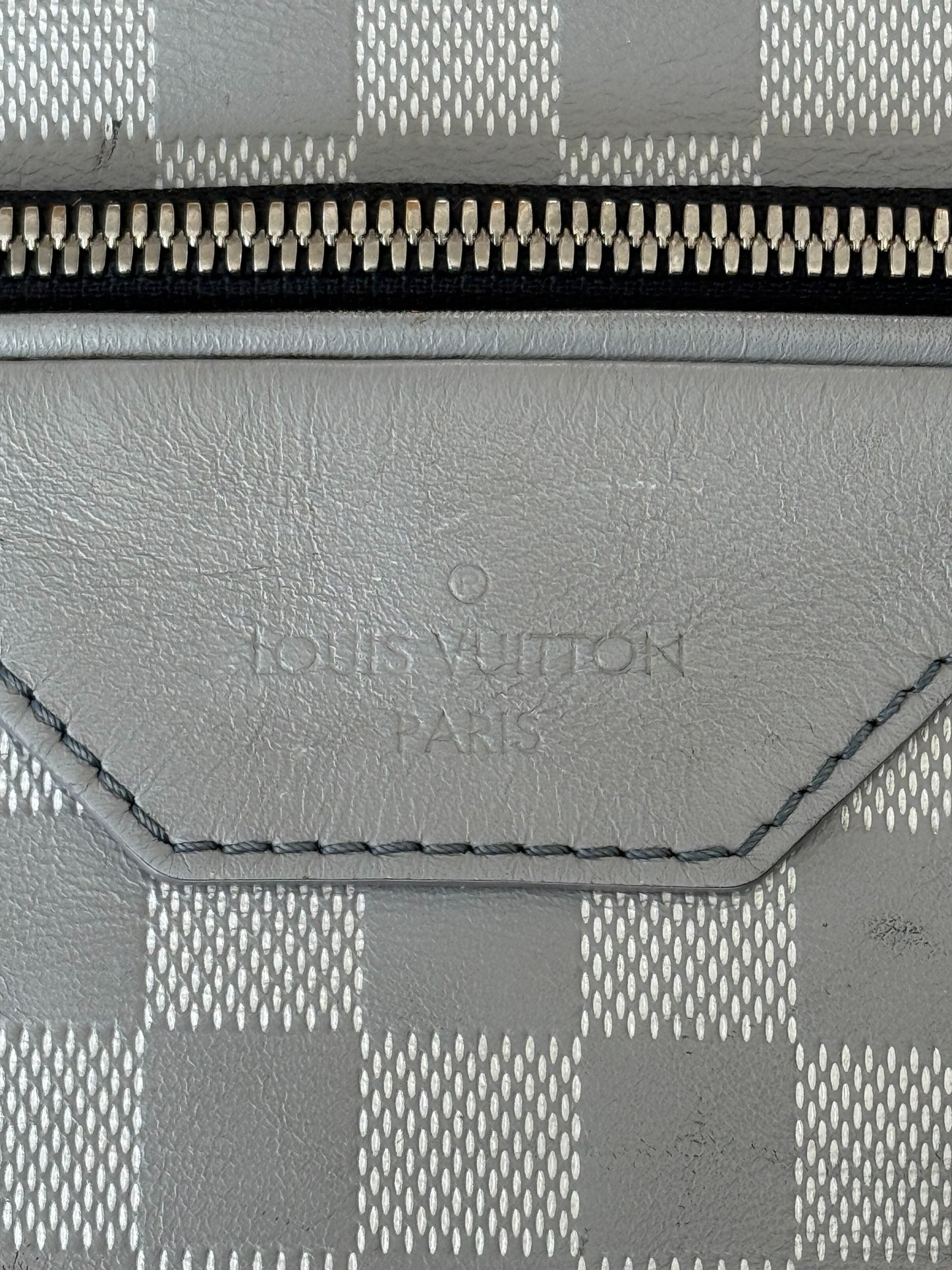 Louis Vuitton Grey Damier Infini Leather Campus Backpack