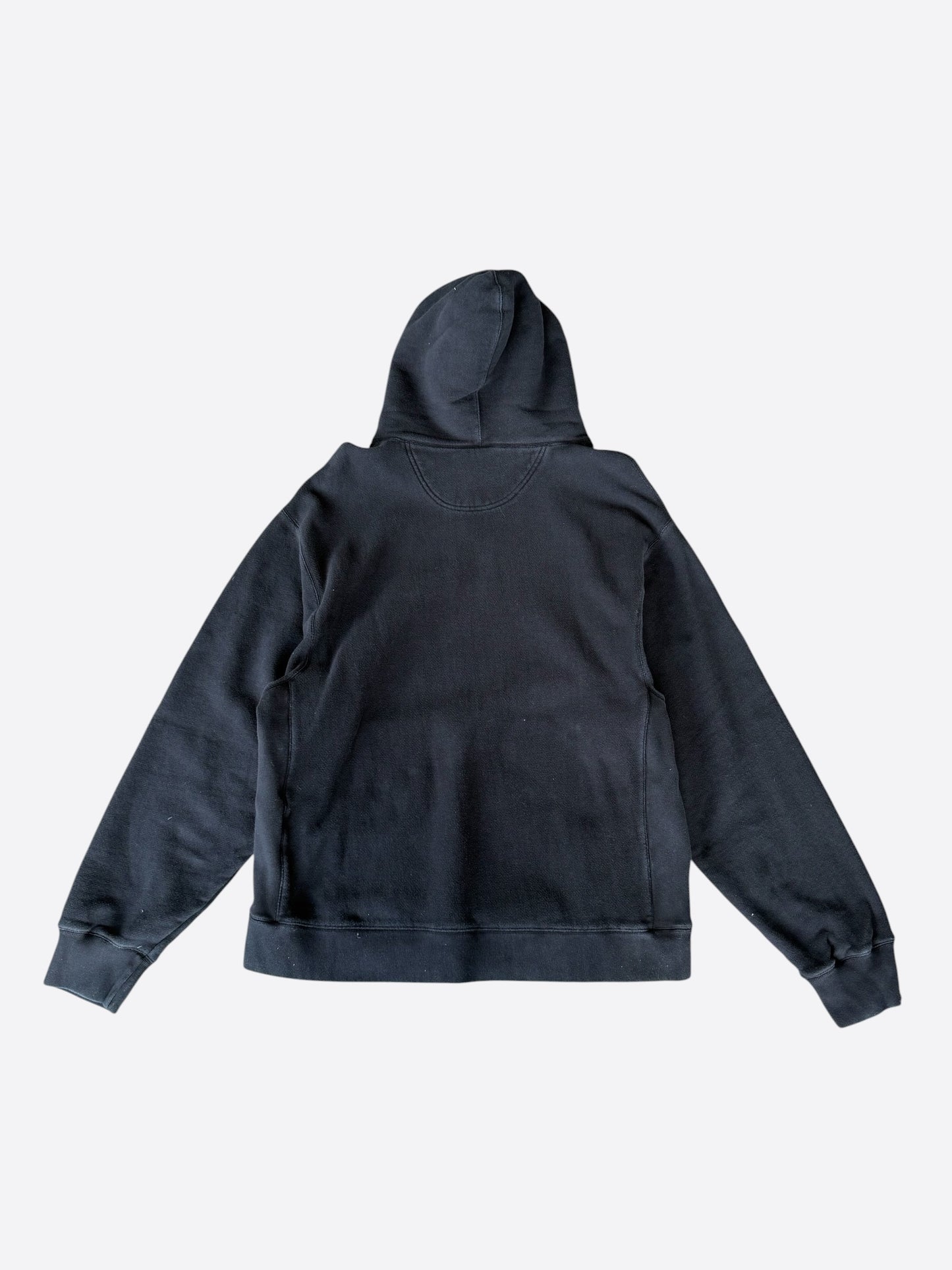 Gucci Black Tennis Embroidered Logo Hoodie