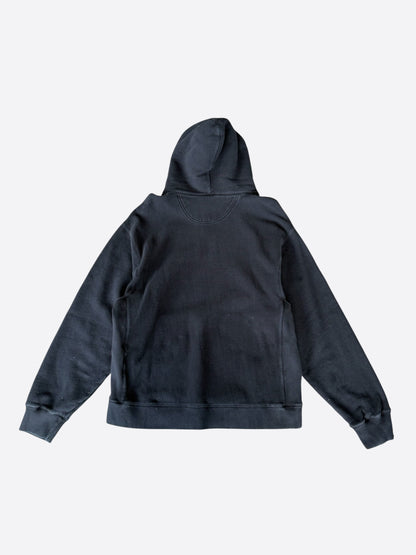 Gucci Black Tennis Embroidered Logo Hoodie