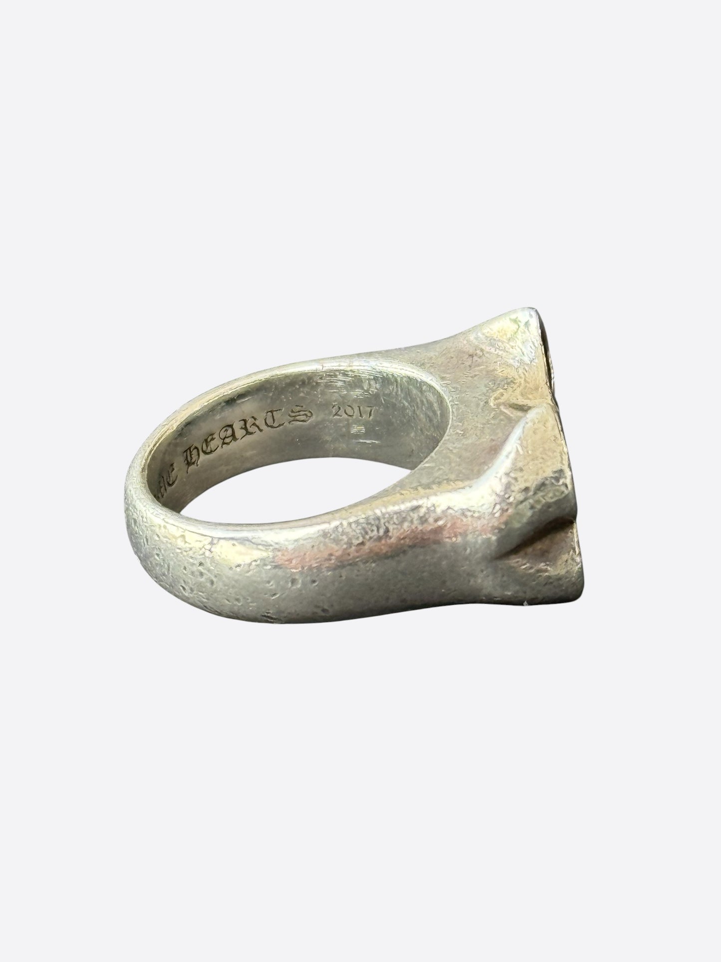 Chrome Hearts Matty Boy Double Chomper Ring
