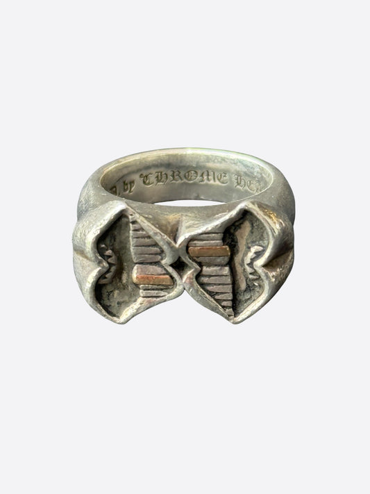 Chrome Hearts Matty Boy Double Chomper Ring