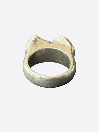 Chrome Hearts Matty Boy Double Chomper Ring
