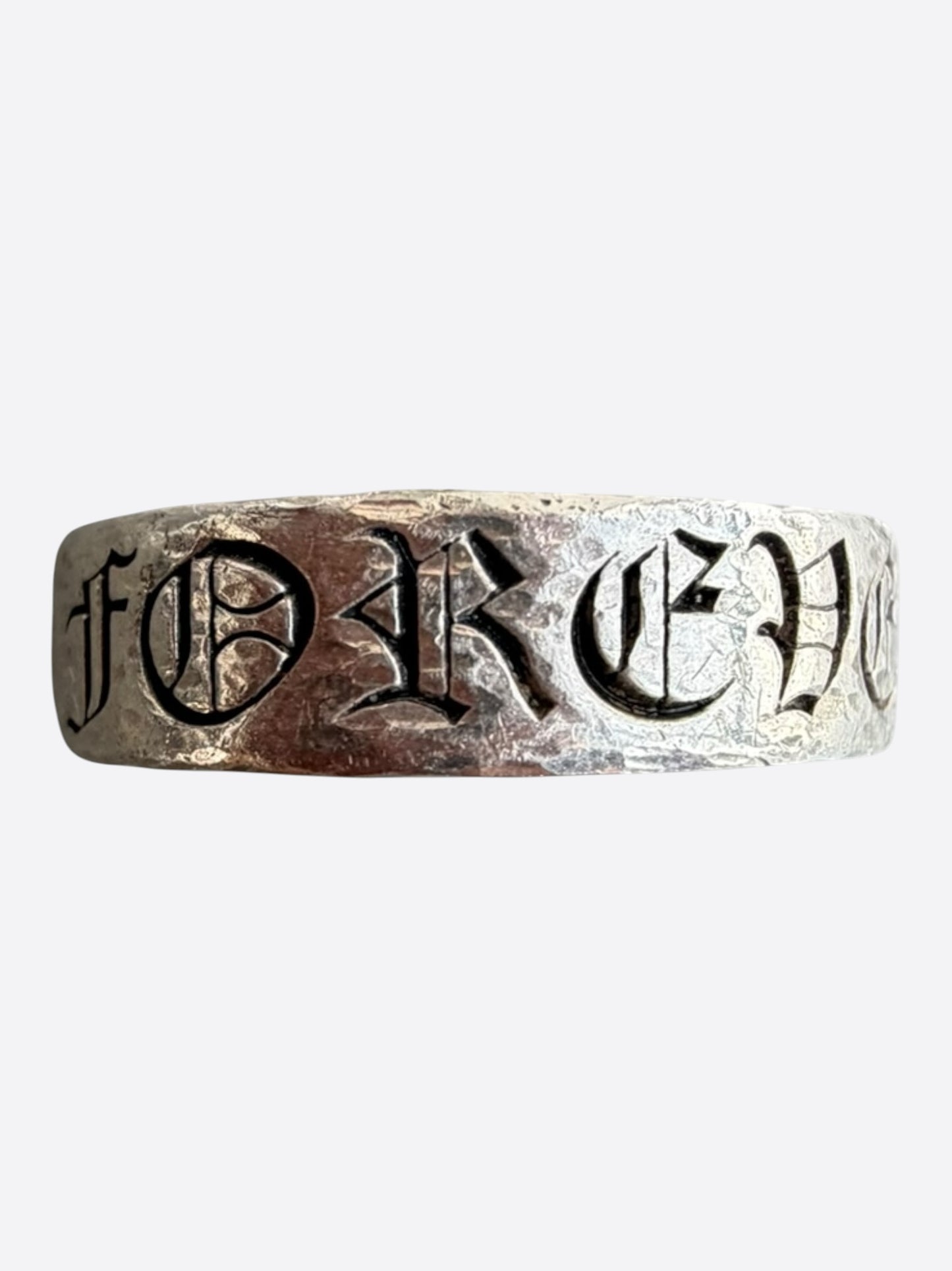 Chrome Hearts Silver Forever Ring