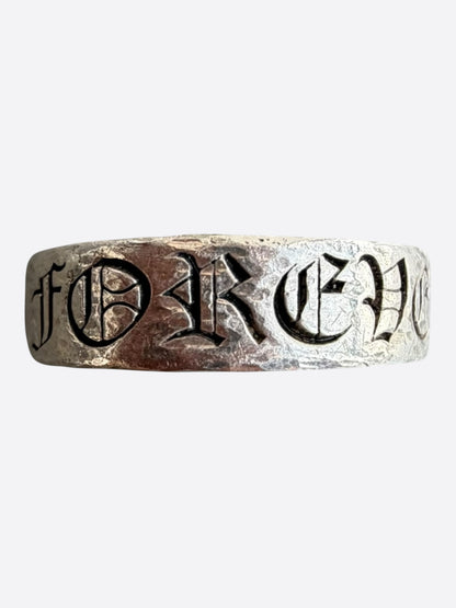 Chrome Hearts Silver Forever Ring
