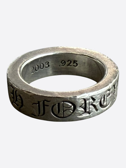 Chrome Hearts Silver Forever Ring