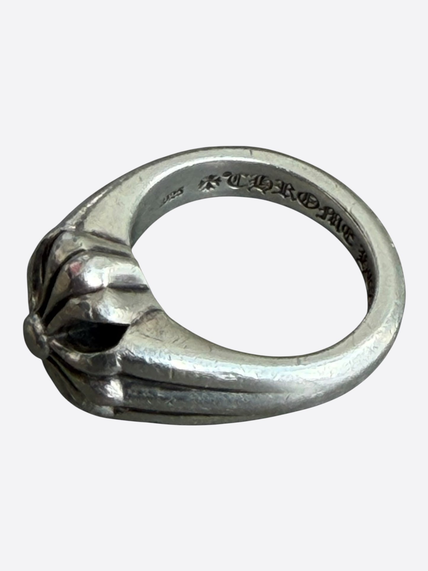 Chrome Hearts Silver CH Plus Ring