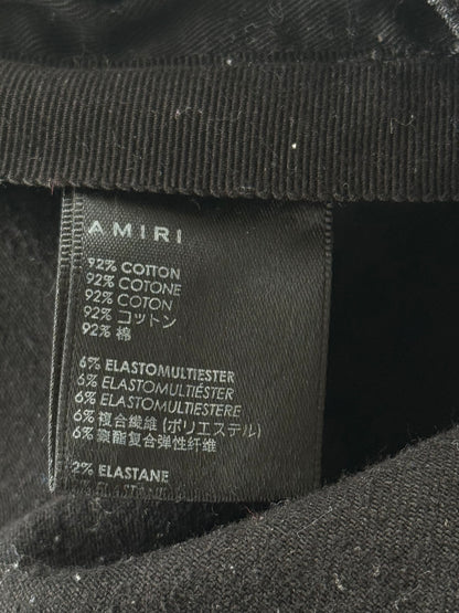 Amiri Black & Brown Patch MX1 Jeans