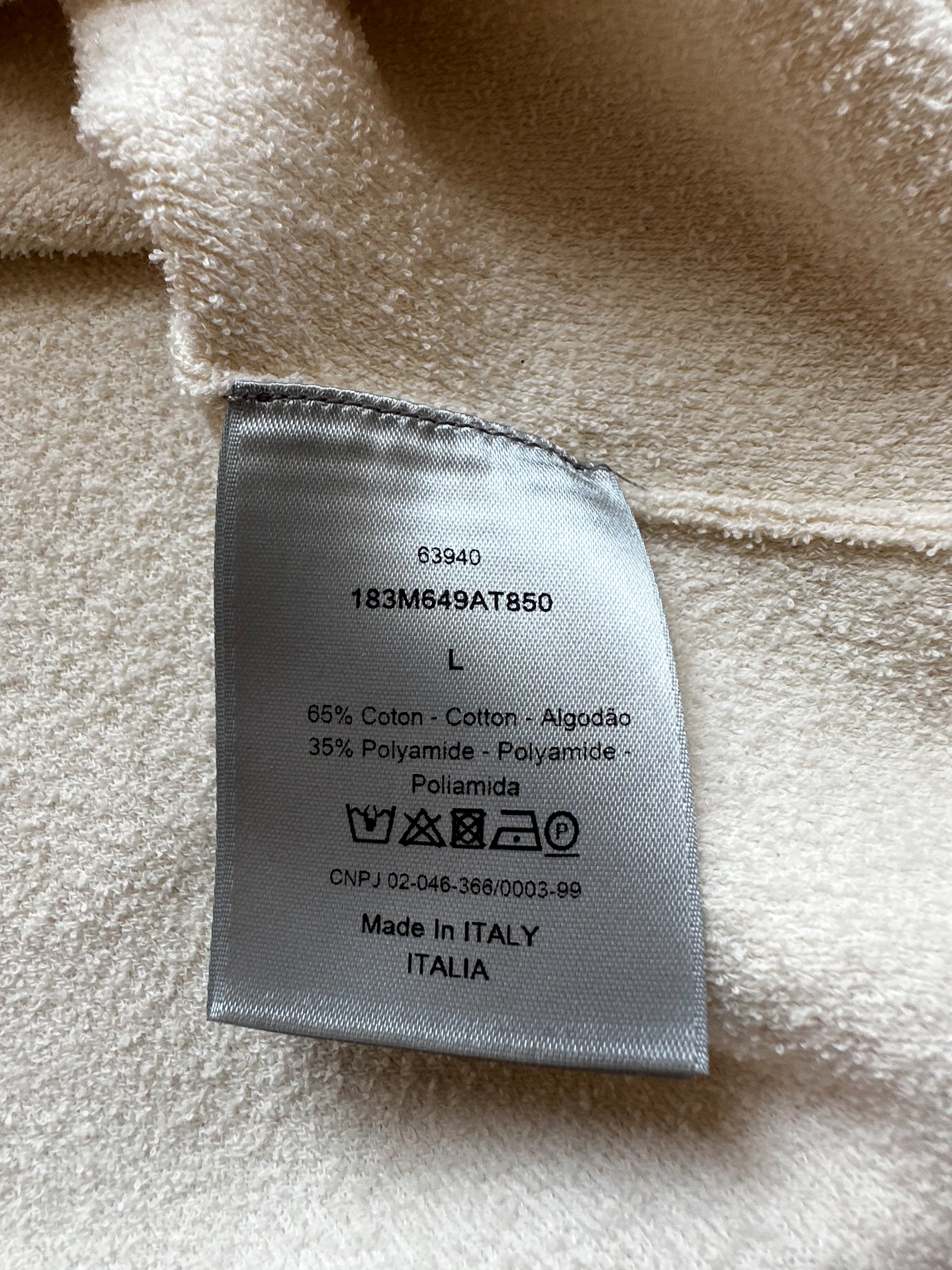 Dior Stussy Cream Ox Logo T-Shirt – Savonches