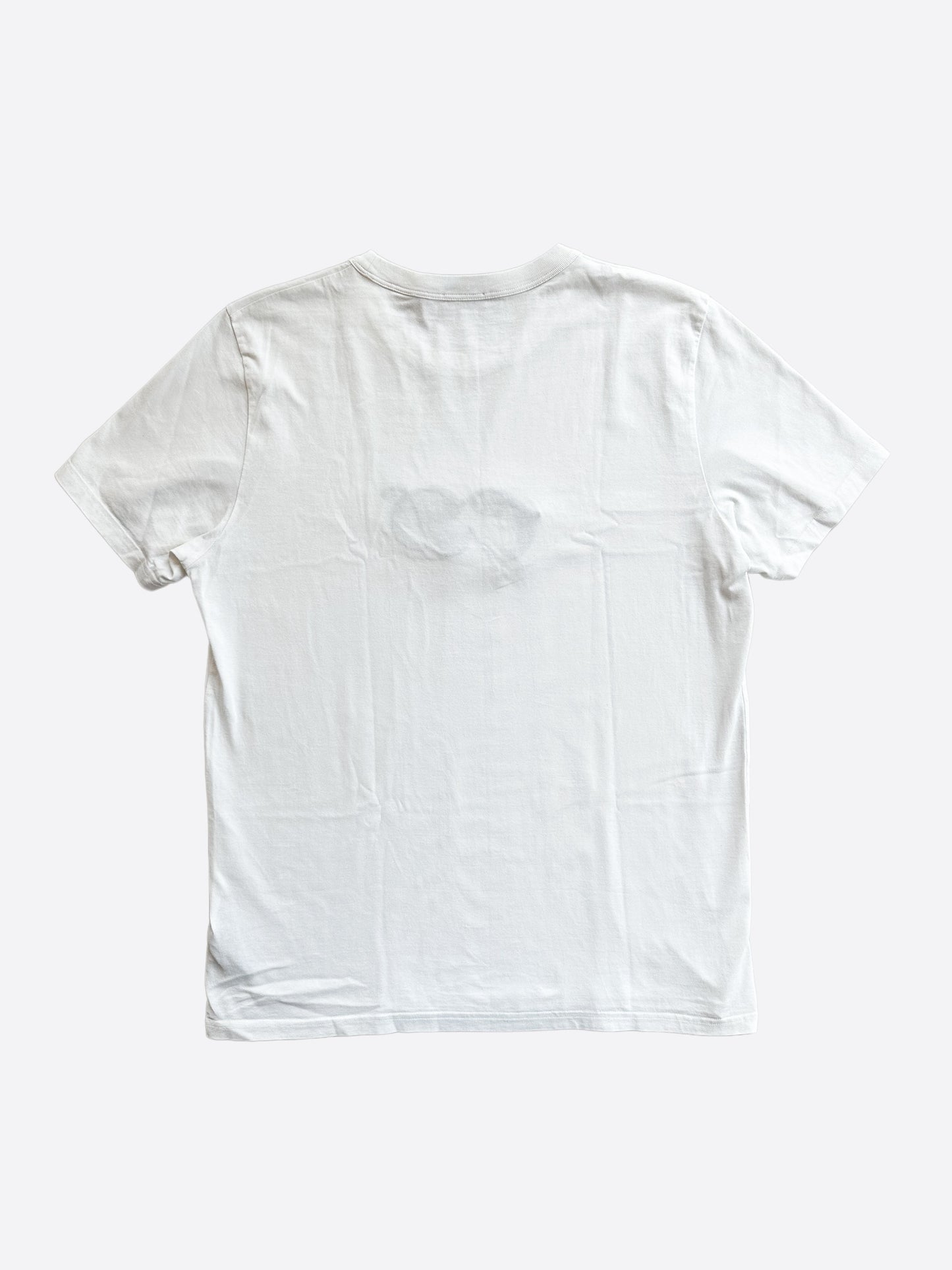 Dior Kenny Scharf White & Black Embroidered Logo T-Shirt
