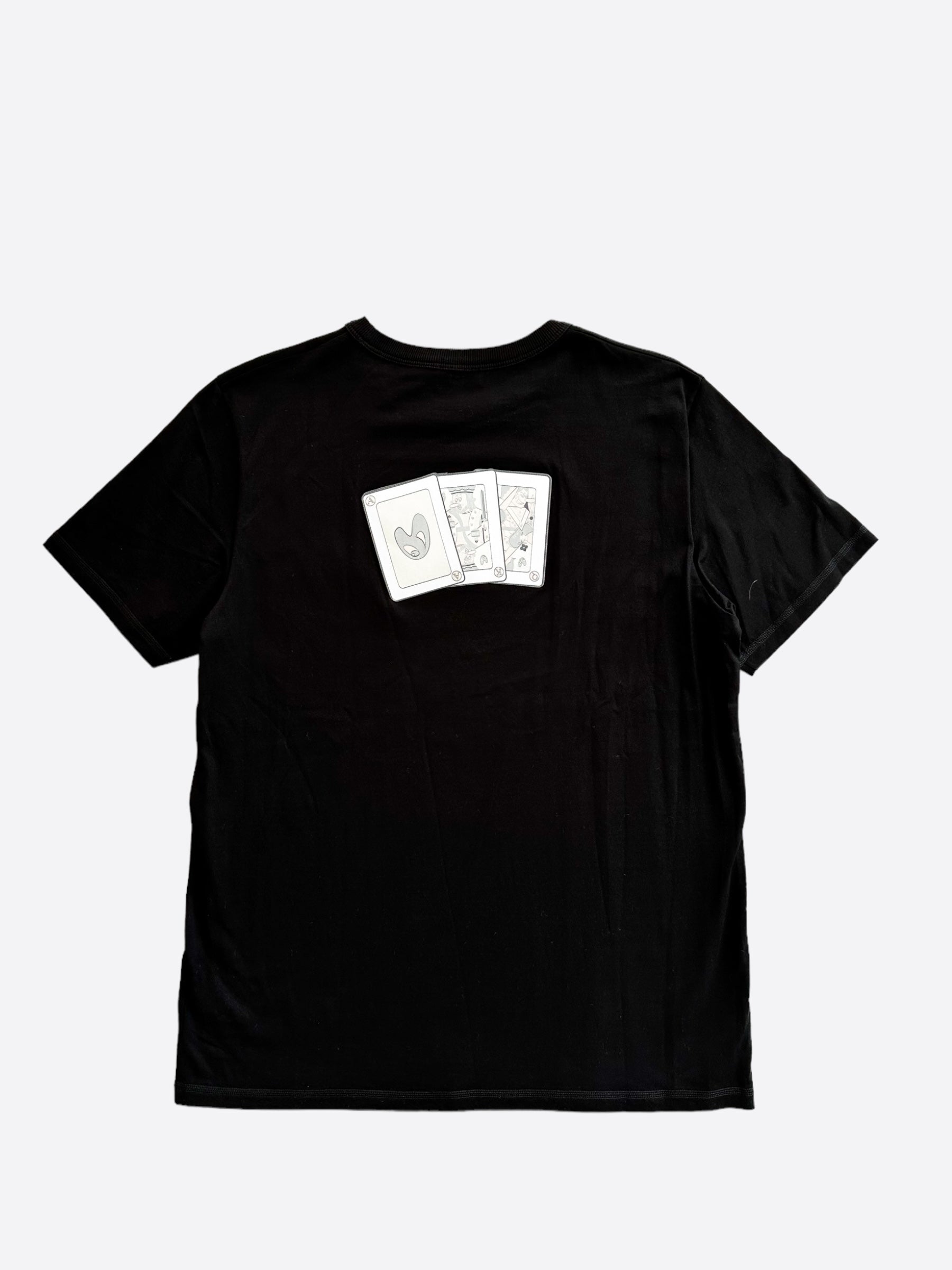 Dior Kenny Scharf Black Cards T-Shirt