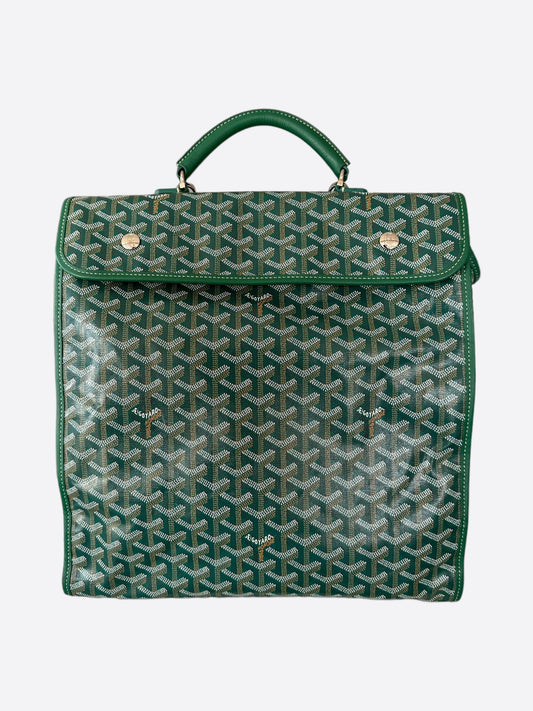 Goyard Green Saint Leger Backpack