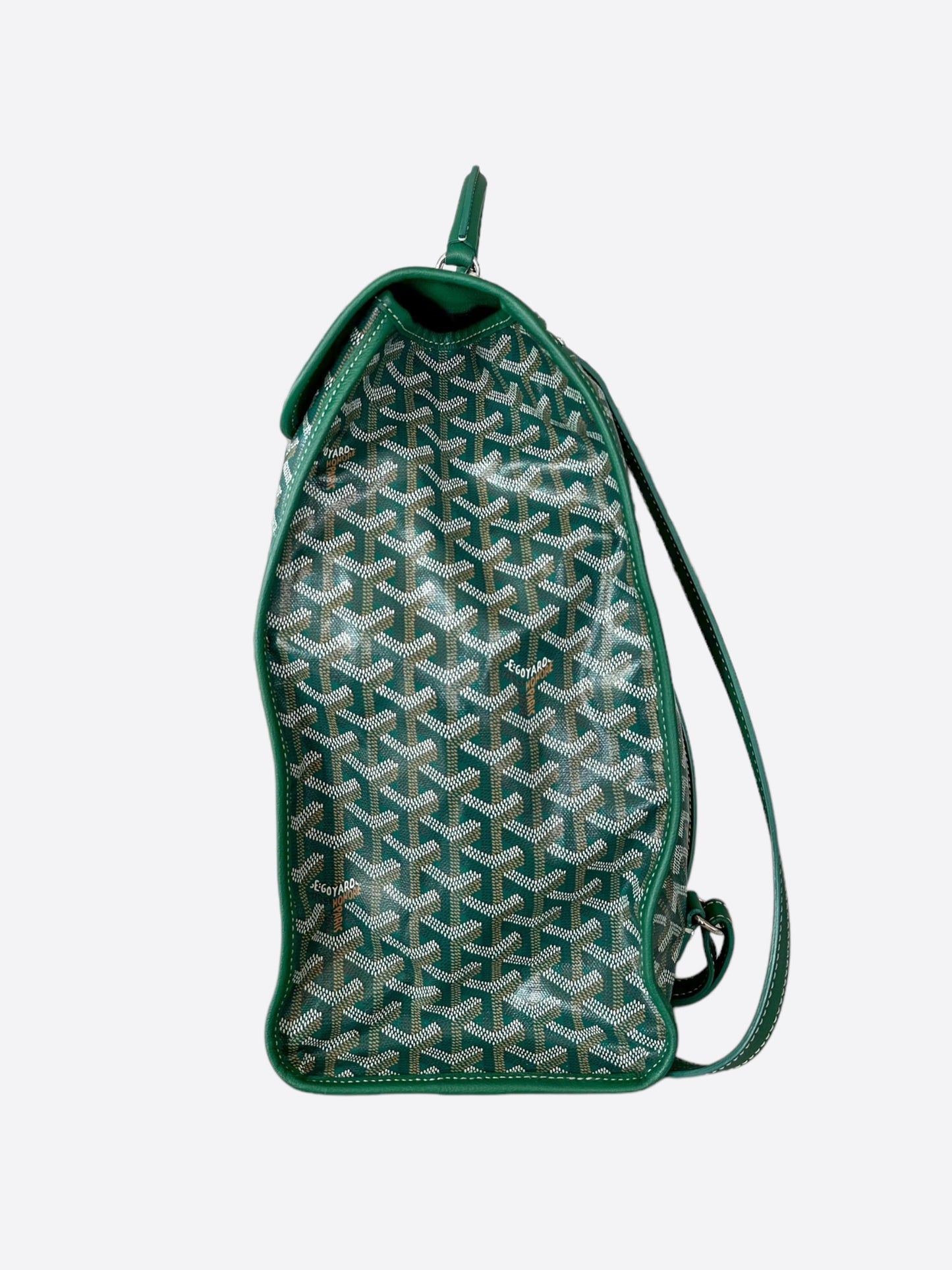 Goyard Green Saint Leger Backpack