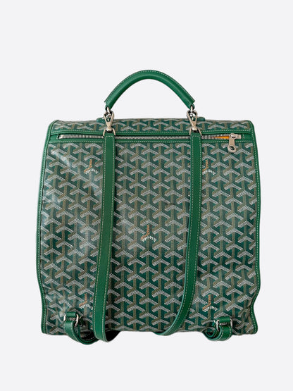 Goyard Green Saint Leger Backpack