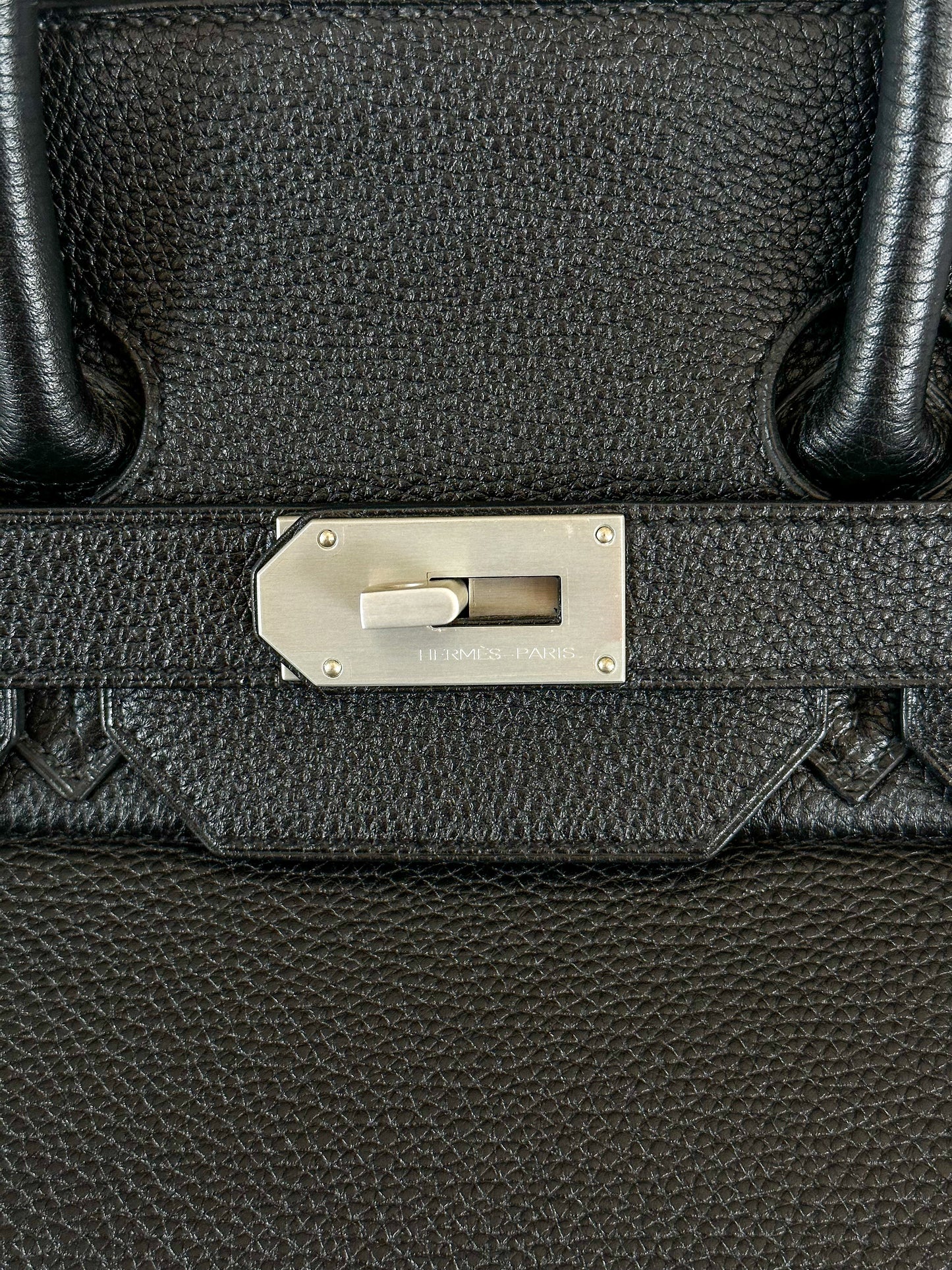 Hermes Black Togo HAC Birkin 50