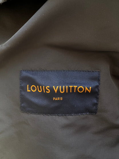 Louis Vuitton Black Split Monogram Windbreaker
