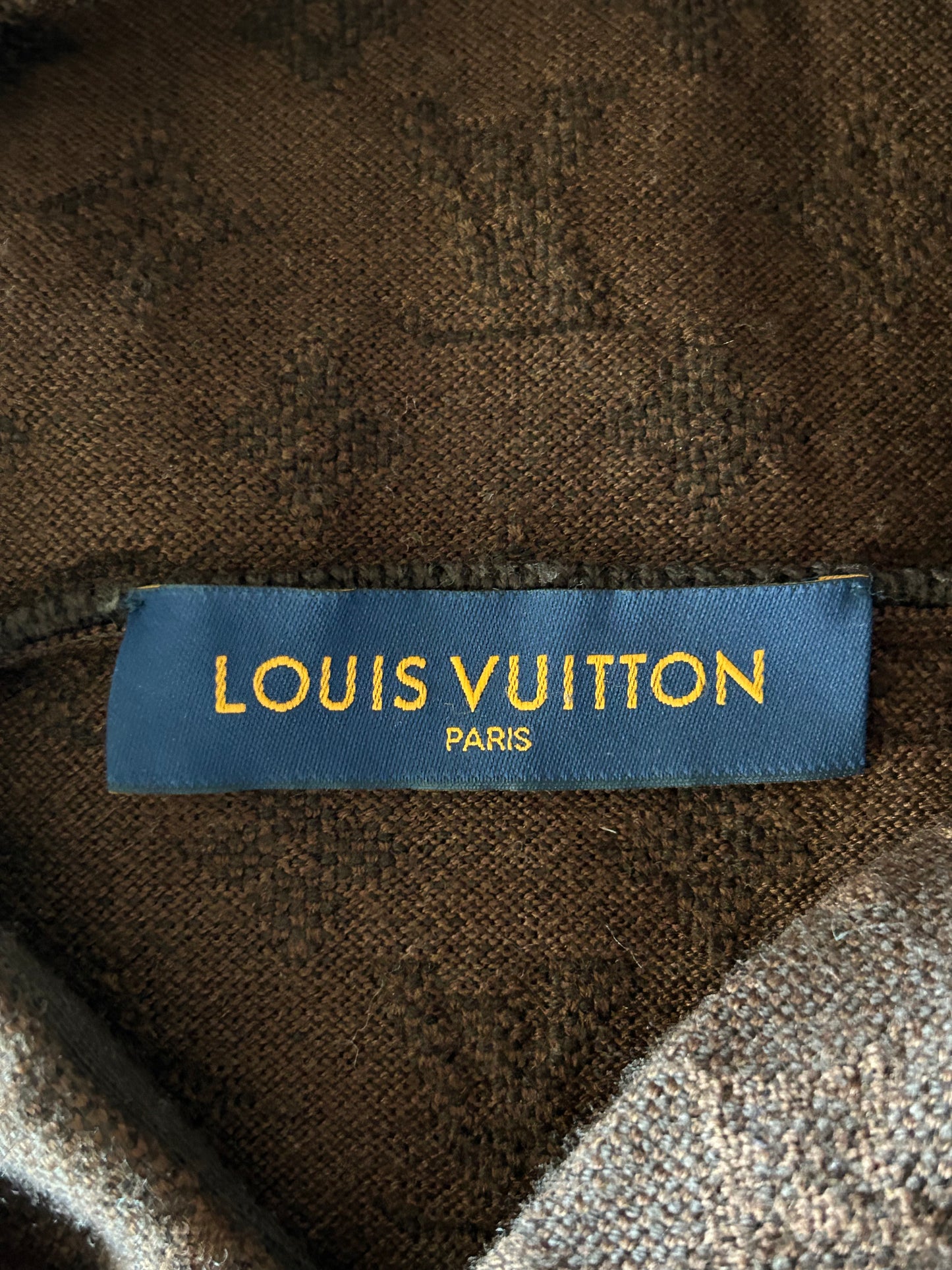 Louis Vuitton Brown Monogram Track Hoodie