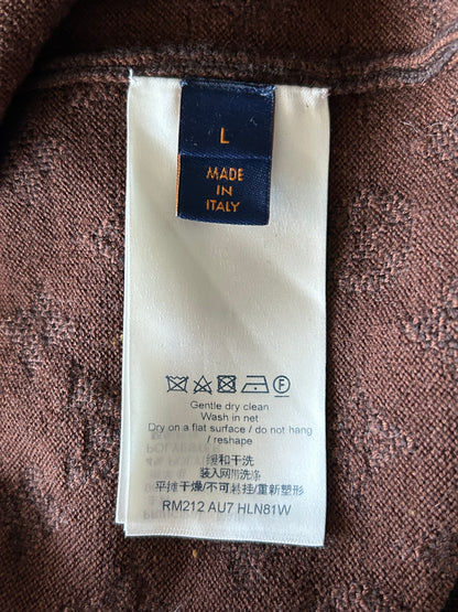 Louis Vuitton Brown Monogram Track Hoodie