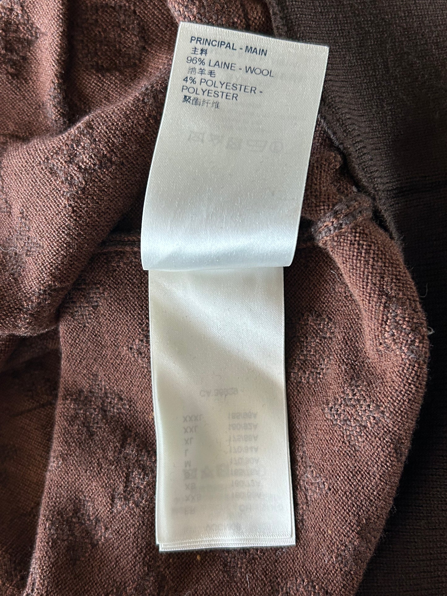 Louis Vuitton Brown Monogram Track Hoodie