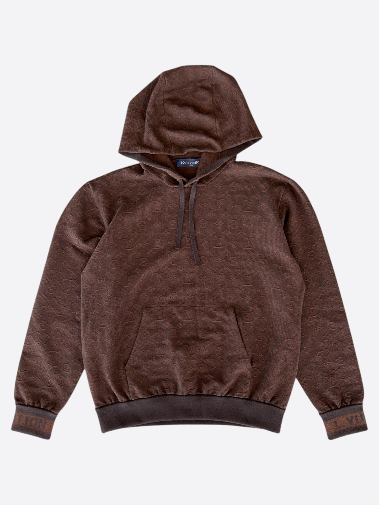 Louis Vuitton Brown Monogram Track Hoodie