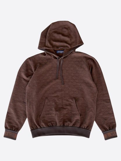 Louis Vuitton Brown Monogram Track Hoodie