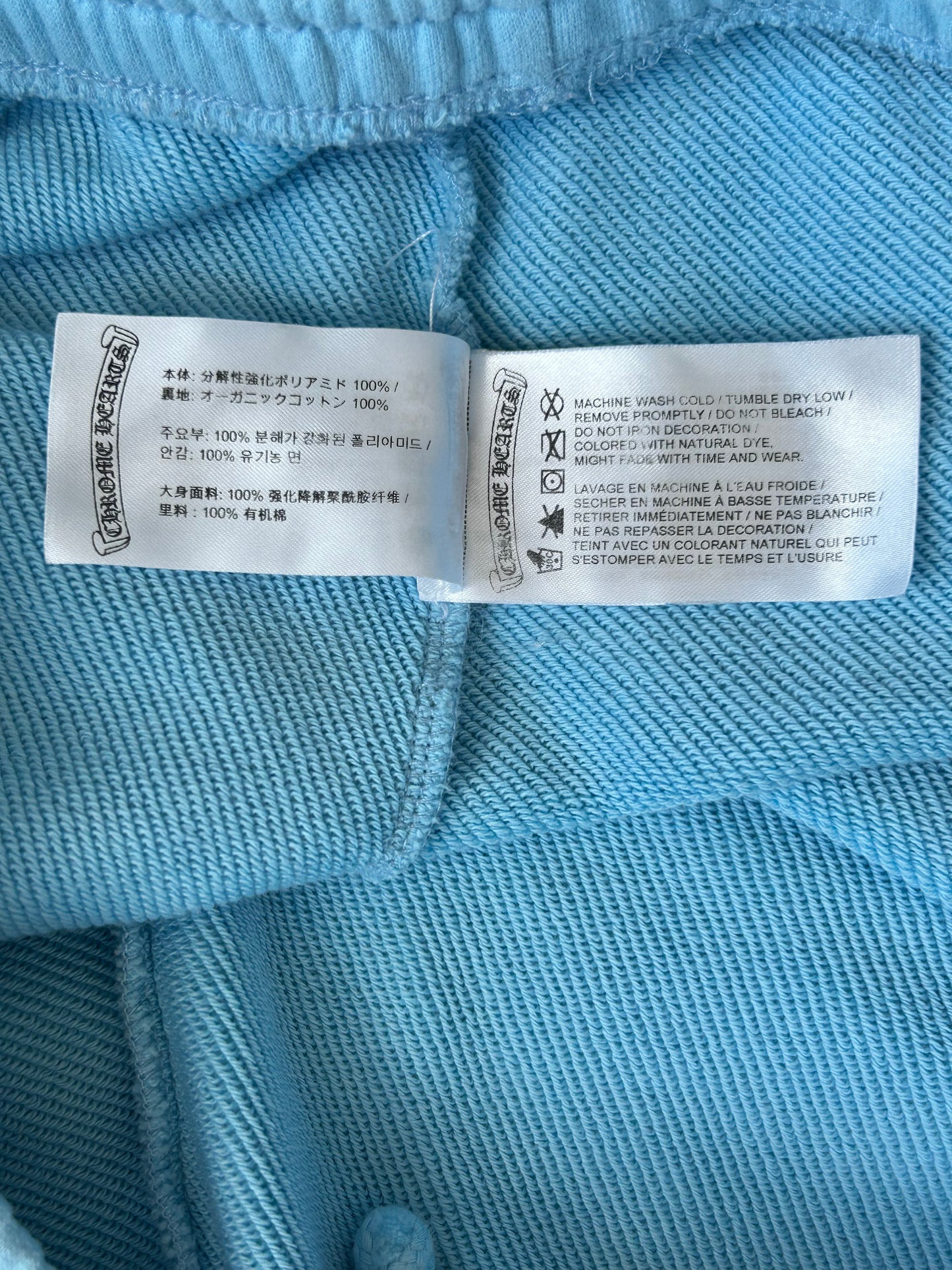 Chrome Hearts Blue Miami Art Basel Exclusive Sweatpants