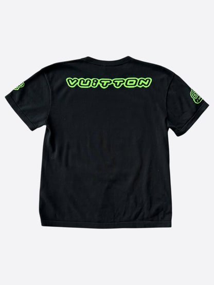 Louis Vuitton Black & Green 1854 Intarsia T-Shirt