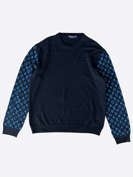 Louis Vuitton Navy & Blue Monogram Sweater