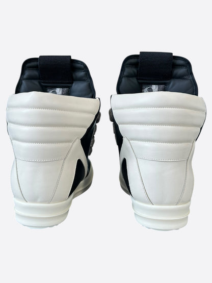 Rick Owens Black & White Jumbo Geobaskets